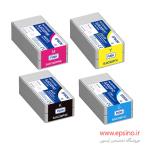 پک کارتریج لیبل پرینتر اپسون مدل ColorWorks C3500 SJIC22P