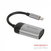 مبدل USB-C به VGA ورباتیم مدل 49145