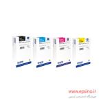 پک کامل کارتریج اپسون T7551/2/3/4 برای پرینتر Epson WF-8010/8050/8510/8590