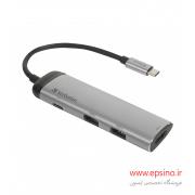 هاب 4 پورت ورباتیم مدل 49140